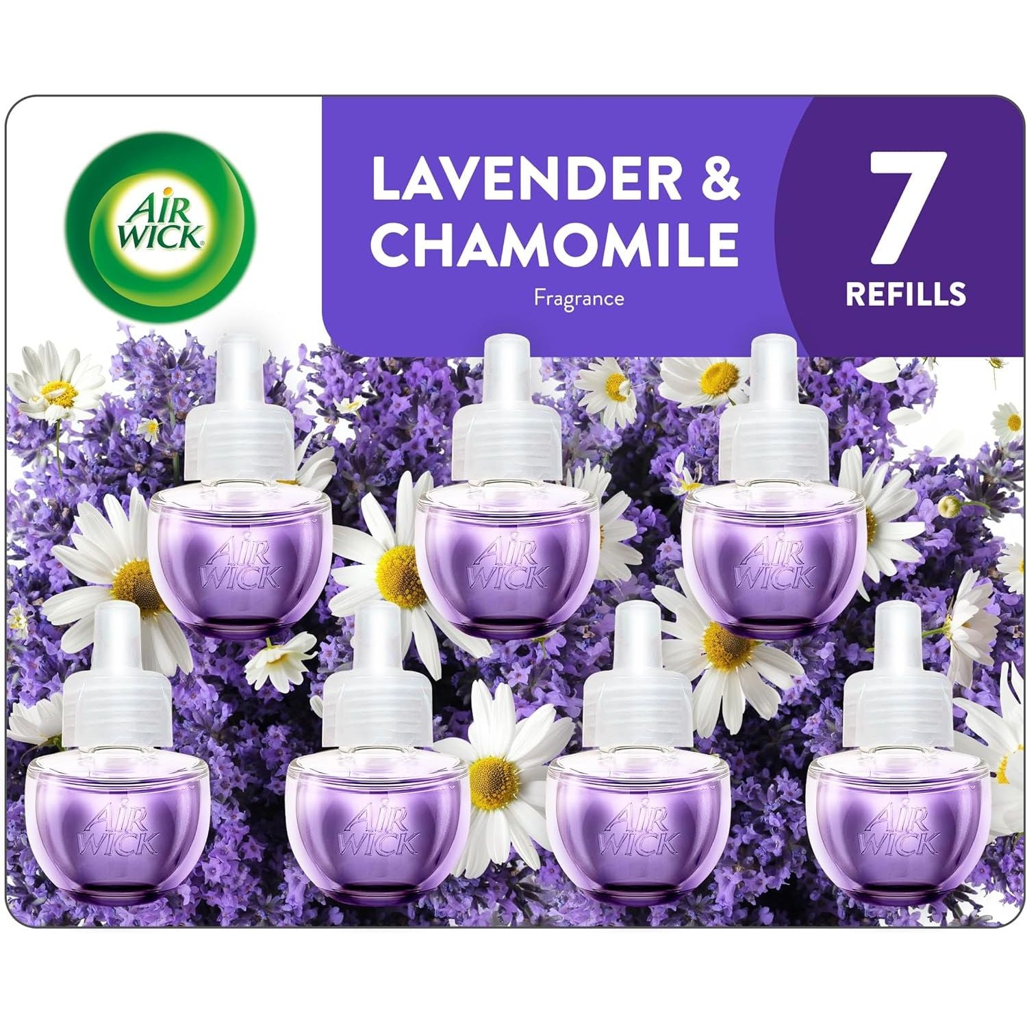 Buy now Air Wick Scented Oils 0+5 Lavender & Chamomile 2.35 Fl Oz (Pack of 2) Lavender at indiglob india