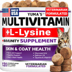 Cat Multivitamin Chews - Cat Vitamins and Supplements - Taurine & Lysine