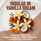 Gold Bond Softening Cashmere Cream Body Lotion, Vanilla Dream Scent, 24-Hour Hydration with Shea Butter and Cocoa Butter, 14 oz.