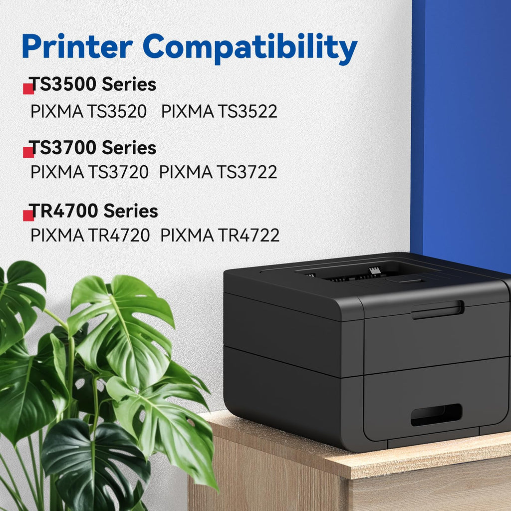 275XL 276XL Ink Cartridge Compatible for Canon PG-275 CL-276 XL Black Color