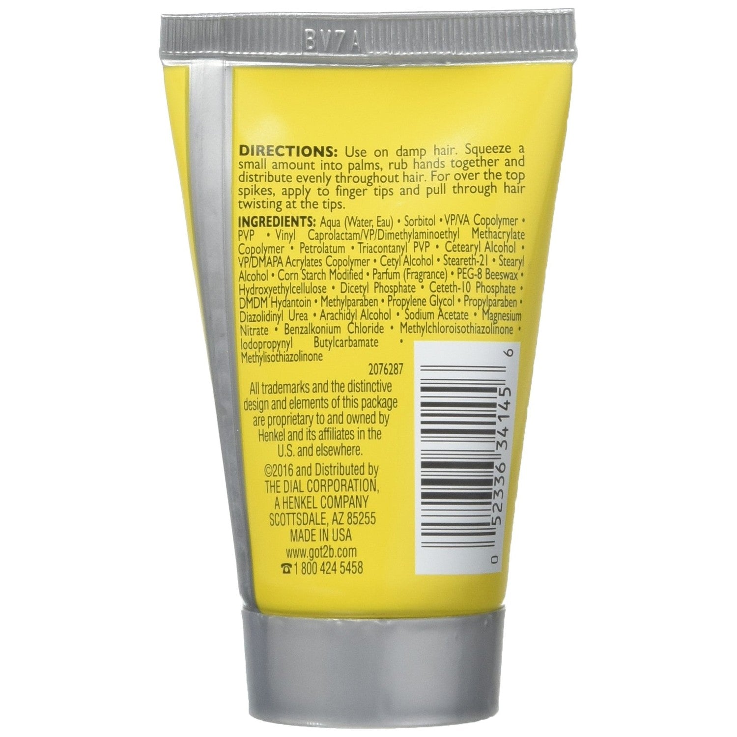 Schwarzkopf got2b Glued Styling Spiking Glue 1.25 oz (Pack of 3)