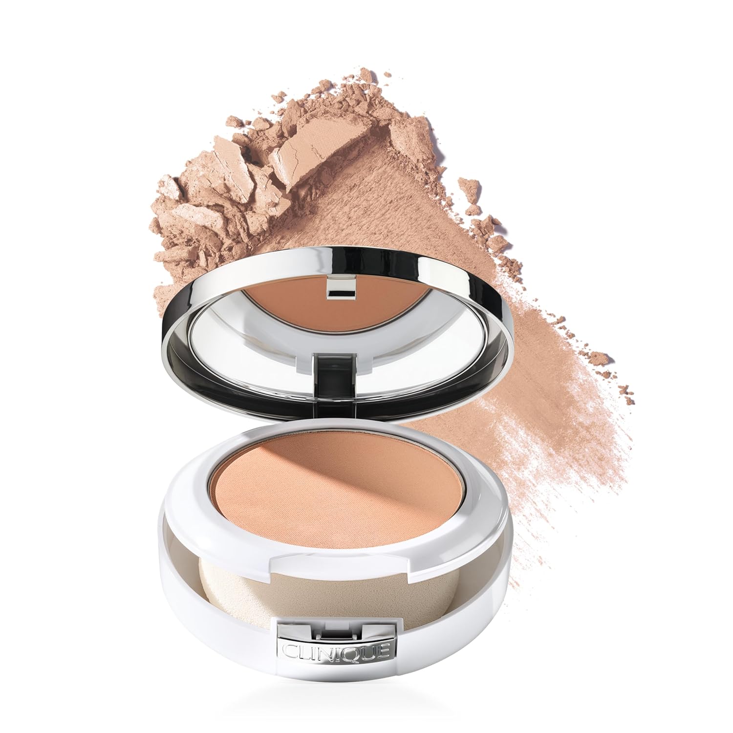 Buy now Clinique Beyond Perfecting Powder Lightweight Full Coverage Foundation + Concealer For Dry Combination to Oily Skin Types AE Ivory 06 at indiglob india
