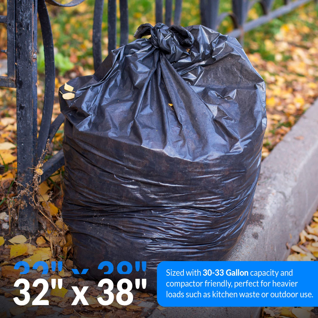 Reli. SuperValue 33 Gallon Trash Bags | 125 Count | Made in USA