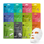 Buy now Celavi Essence Facial Sheet Face Mask Variety Set Classic Authentic Korean Moisturizing Skincare (12-Packs) at indiglob india
