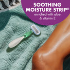 BIC Soleil 5 Sensitive Womens Disposable Shaving Razors, 2 Count, 5 Blades