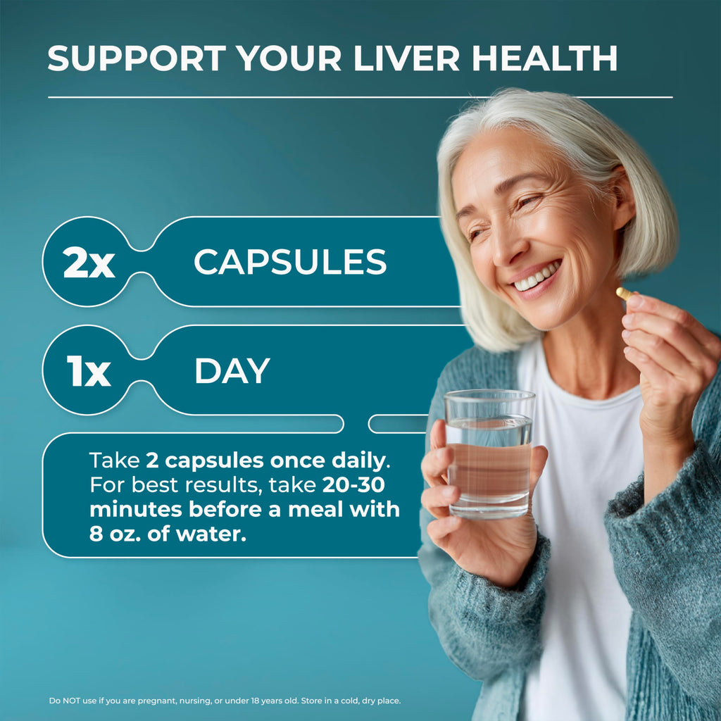 PUREHEALTH RESEARCH Liver Health – Liver Cleanse Detox & Repair Supplement | Liver Support with Milk Thistle, Turmeric Powder, Dandelion, Artichoke, Beet Root, Ginger, L Cysteine HCL - 60 Capsules