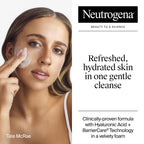 Buy now Neutrogena Hydro Boost Face Wash, Fragrance Free, Hydrating Facial Cleanser with Hyaluronic Acid, Daily Foaming Face Wash & Makeup Remover, Hypoallergenic Gel Cleanser, 16 fl. oz at indiglob india