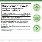 Alpha Lipoic Acid 600mg, Metabolism, Nerve + Energy Support, 120 Capsules | Nerve + Energy Supplement, Potent Antioxidant Neutralizes Free Radicals, Healthy Glucose Support, Non-GMO, 2-Month Supply