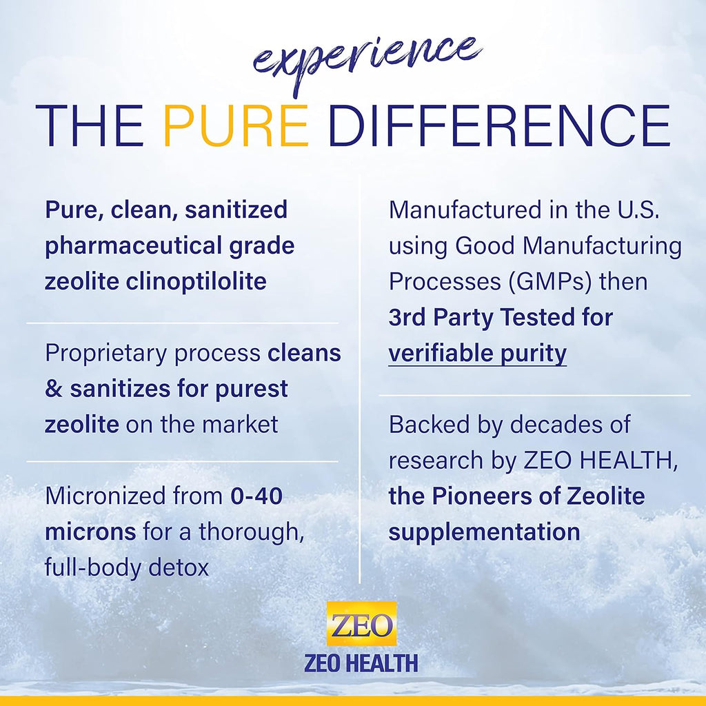Buy now Zeolite Pure | Full Body Detox Cleanse for Women, Men, Adults | Supports Energy, Gut Health, Mental Clarity, & Optimal Inflammation Response | The Original Zeolite Powder (400 Servings) at indiglob india