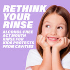 Buy now ACT Kids Anticavity Fluoride Rinse Groovy Grape 16.9 fl. oz. Accurate Dosing Cup, Alcohol Free at indiglob india