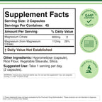Magnesium Citrate 800mg (112mg Elemental), Regularity, Sleep & Calm, 90 Ct | Gentle Digestive Regularity, Restful Sleep Support, Muscle Relaxation & Calm, Third-Party Tested