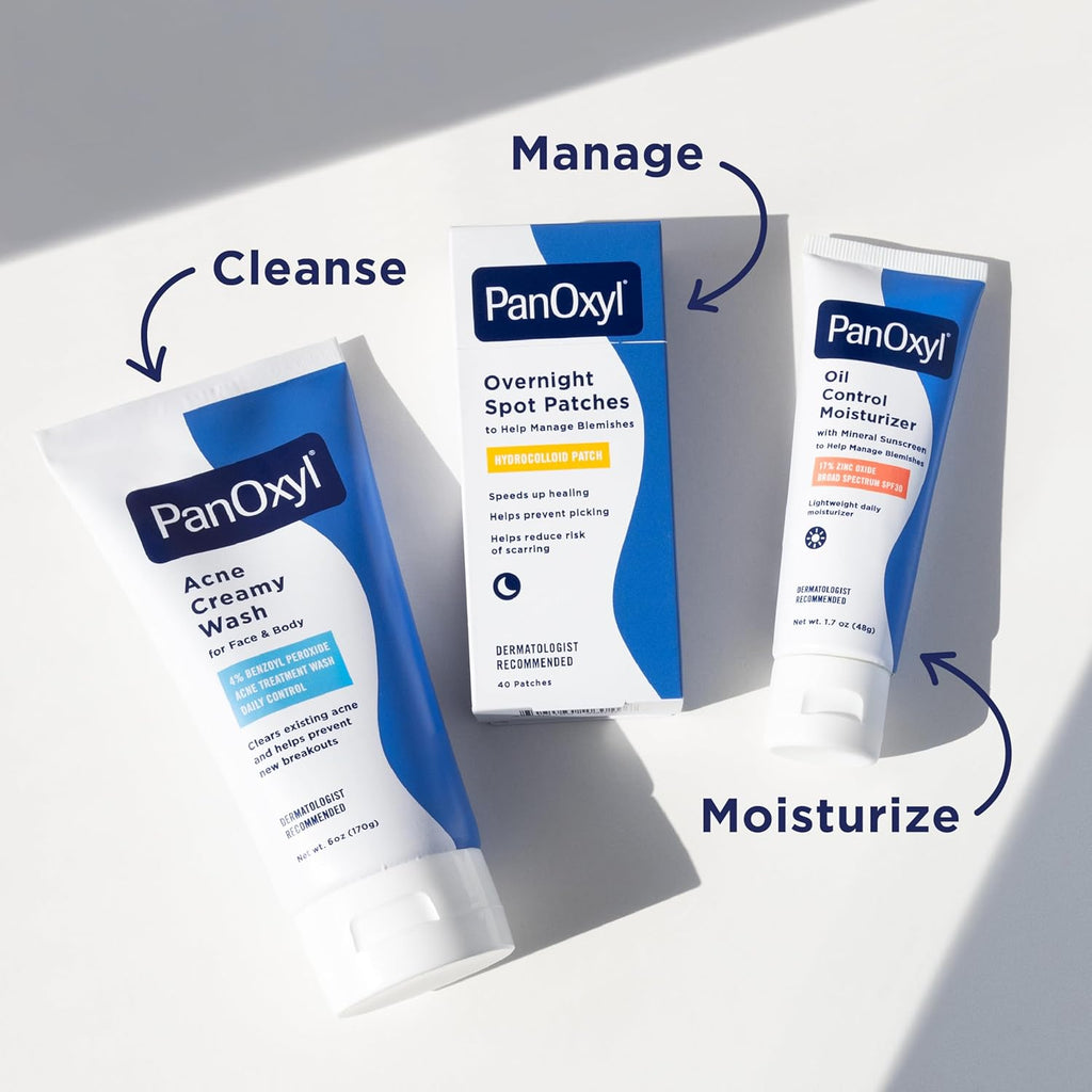 Buy now PanOxyl Antimicrobial Acne Creamy Wash, 4% Benzoyl Peroxide, 6 Ounce at indiglob india