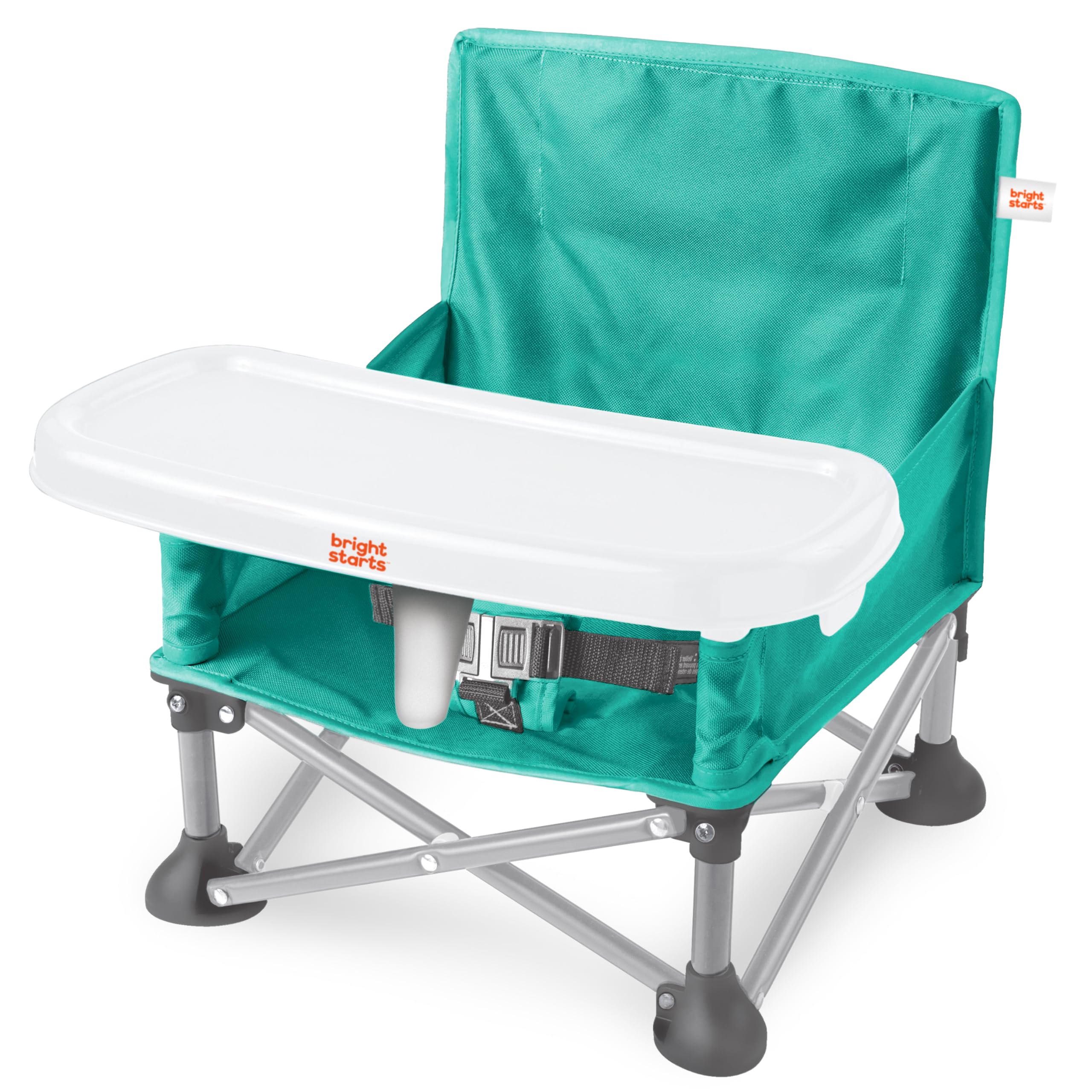 Buy now Summer by Bright Starts Pop 'N Sit Portable Booster Chair, Floor Seat, Indoor/Outdoor Use, Compact Fold, Green, 6 Mos - 3 Yrs at indiglob india