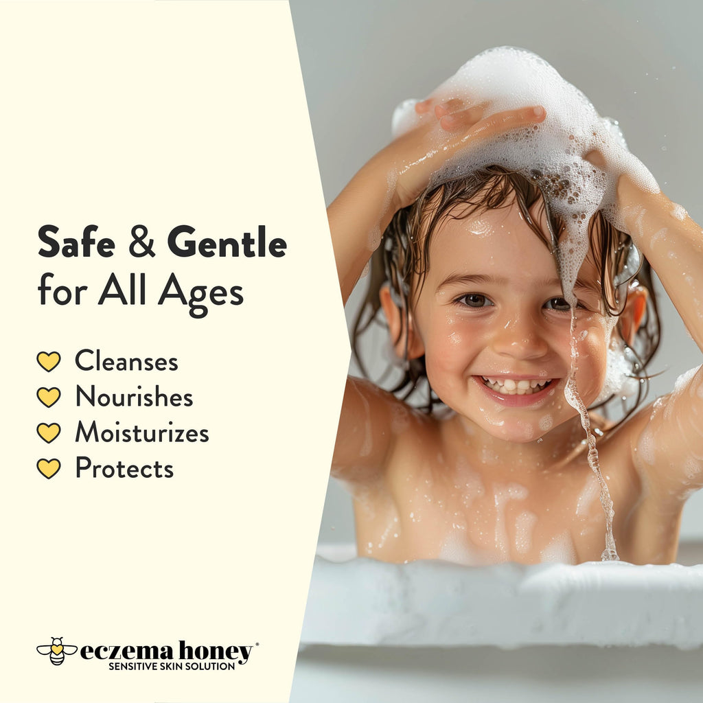ECZEMA HONEY Nourishing Shampoo, Daily Dandruff Shampoo (8 Oz)