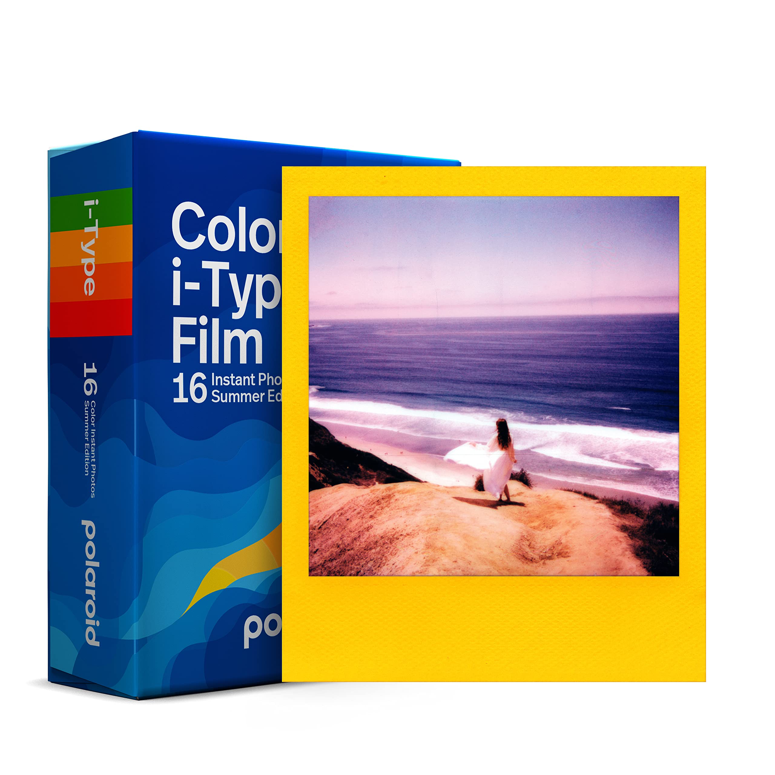 Buy now Polaroid Instant Color I-Type Film - 40x Film Pack (40 Photos) (6010) 16 Photos Summer Frame at indiglob india