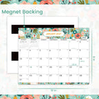 2027 Magnetic Calendar - 2027 Calendar, 2027 Wall Calendar, 8" × 10"
