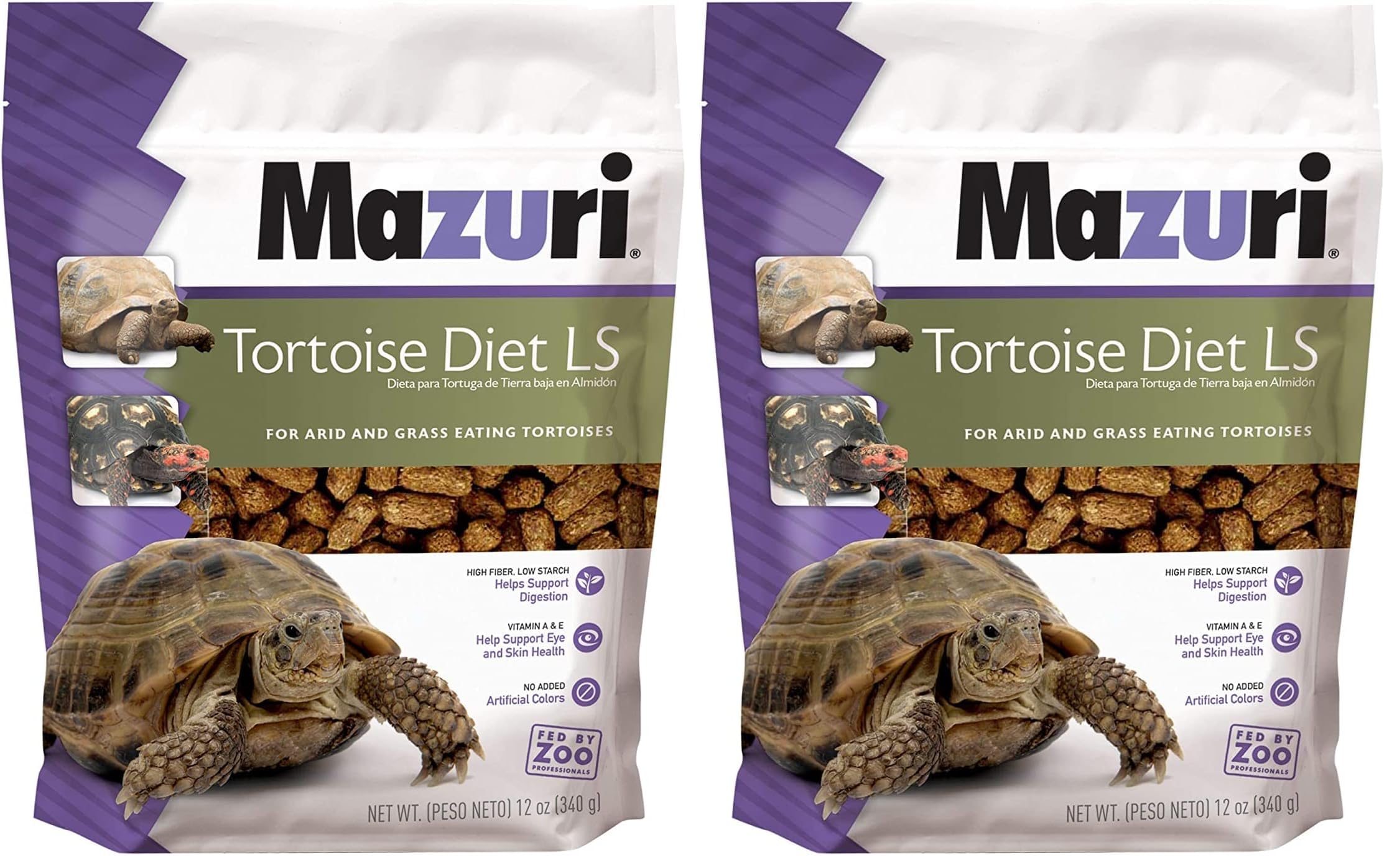 Buy now Mazuri Low Starch Tortoise Diet, for African Spurred/Sulcata, Desert, Egyptian, Galapagos, Gopher, Greek, Leopard, Pancake, Radiated or Yellow-Footed Tortoise, 12 oz 12 Ounce (Pack of 2) at indiglob india