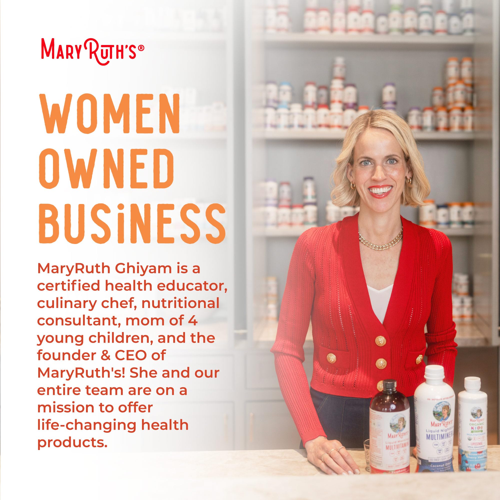 MaryRuth's Vegan Omega 3 6 7 9 Gummies, No Fish Taste, Up to 4 Month Supply | Up to 4 Month Supply, With Flaxseed Oil, No Fish Taste, Non-GMO