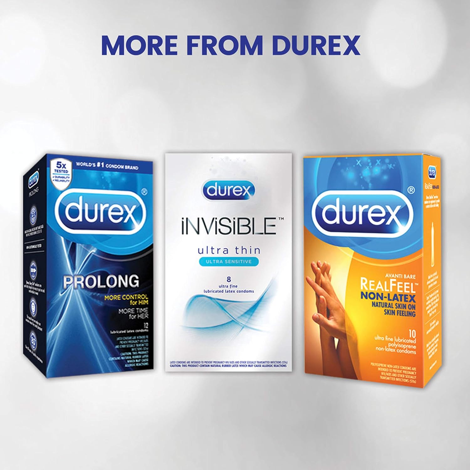Buy now Durex XXL Extra Large Lubricated Condoms, 3 Count at indiglob india