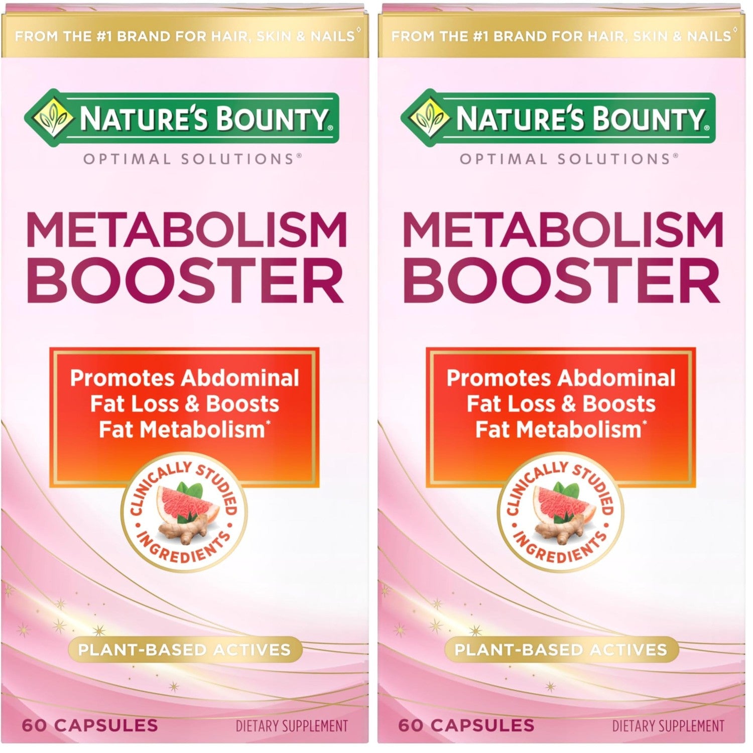 Nature's Bounty Optimal Solutions Metabolism Booster Supplement, 60 Count