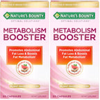 Nature's Bounty Optimal Solutions Metabolism Booster Supplement, 60 Count