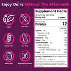 Lactase Enzyme Gummies for Lactose Intolerance, Kids & Adults