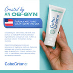 CaboCréme Cabbage Breast Cream for Tenderness & Engorgement Relief, Breastfeeding Weaning Support - Dry Up Breast Milk - Postpartum Essential - OB-GYN Created & Breastfeeding Mother-Approved - 2 oz