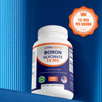 Vitamatic Chelated Boron (as Glycinate) 10mg 240 Tablets - Supports Hormone Balance, Bone Health & Connective Tissue
