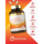 Carlyle Vitamin C 1000mg | with Rose Hips and Citrus Bioflavonoids