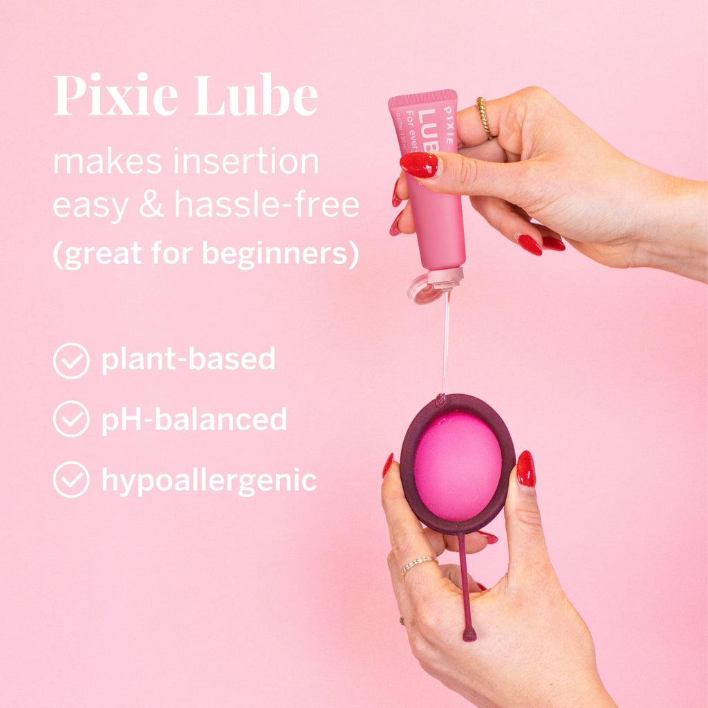 Pixie Menstrual Disc Kit for Feminine Care - Pixie Discs are Designed to Remove Like Tampons - 100% Medical-Grade Silicone - Best Period Disc Starter Kit - Proven to Become A Successful Disc User