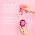 Pixie Menstrual Disc Kit for Feminine Care - Pixie Discs are Designed to Remove Like Tampons - 100% Medical-Grade Silicone - Best Period Disc Starter Kit - Proven to Become A Successful Disc User