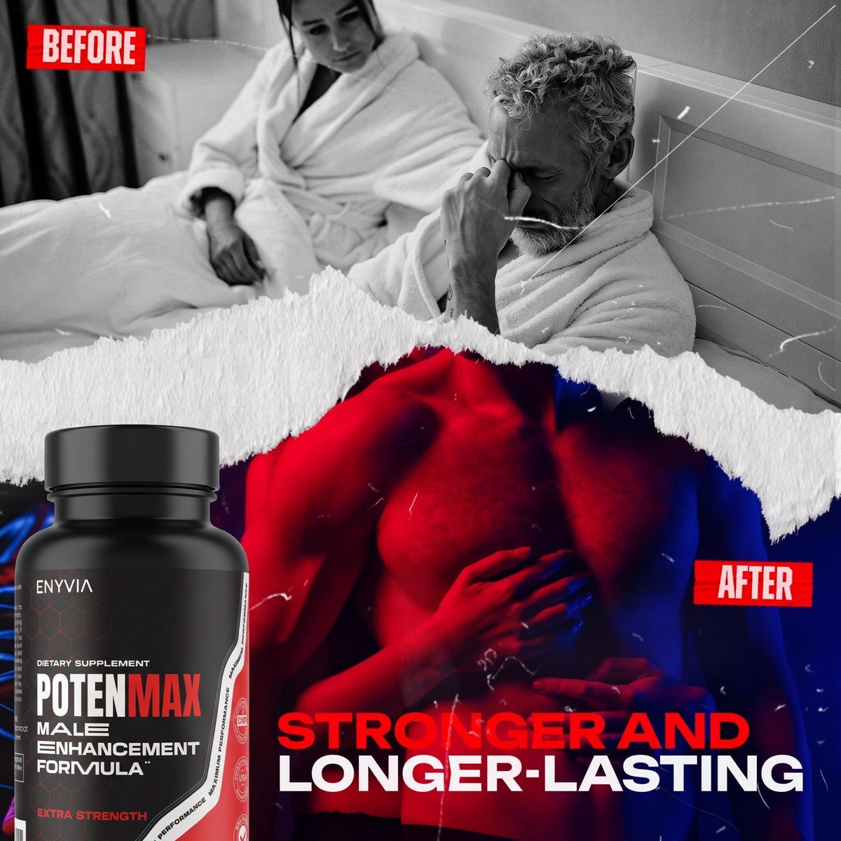 Libido Support for Men - Testosterone Supplement for Men Fast Acting