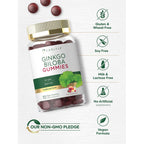 Carlyle Ginkgo Biloba | 70 Gummies | 45:1 Leaf Extract