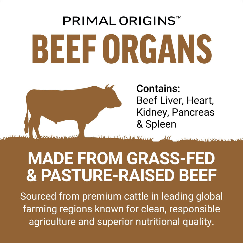 Force Factor Primal Origins Grass-Fed Beef Organs Supplement
