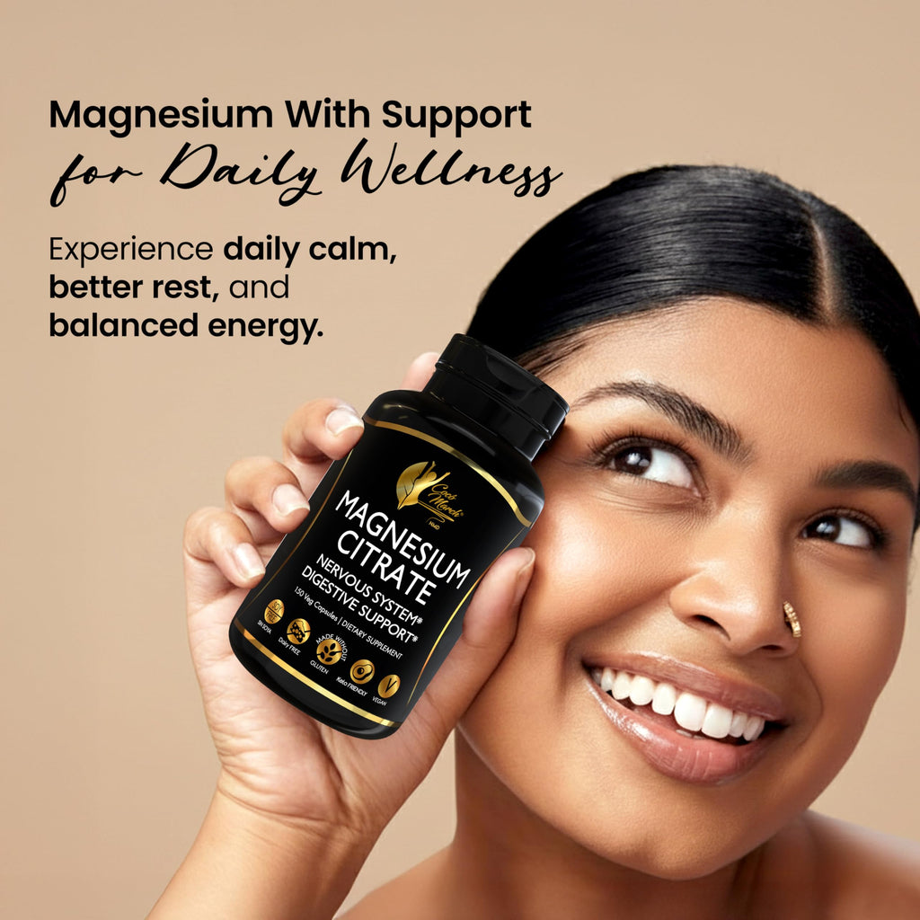 Cocó March N.M.D Magnesium Citrate 500mg per Serving, Gluten Free, 150 Caps