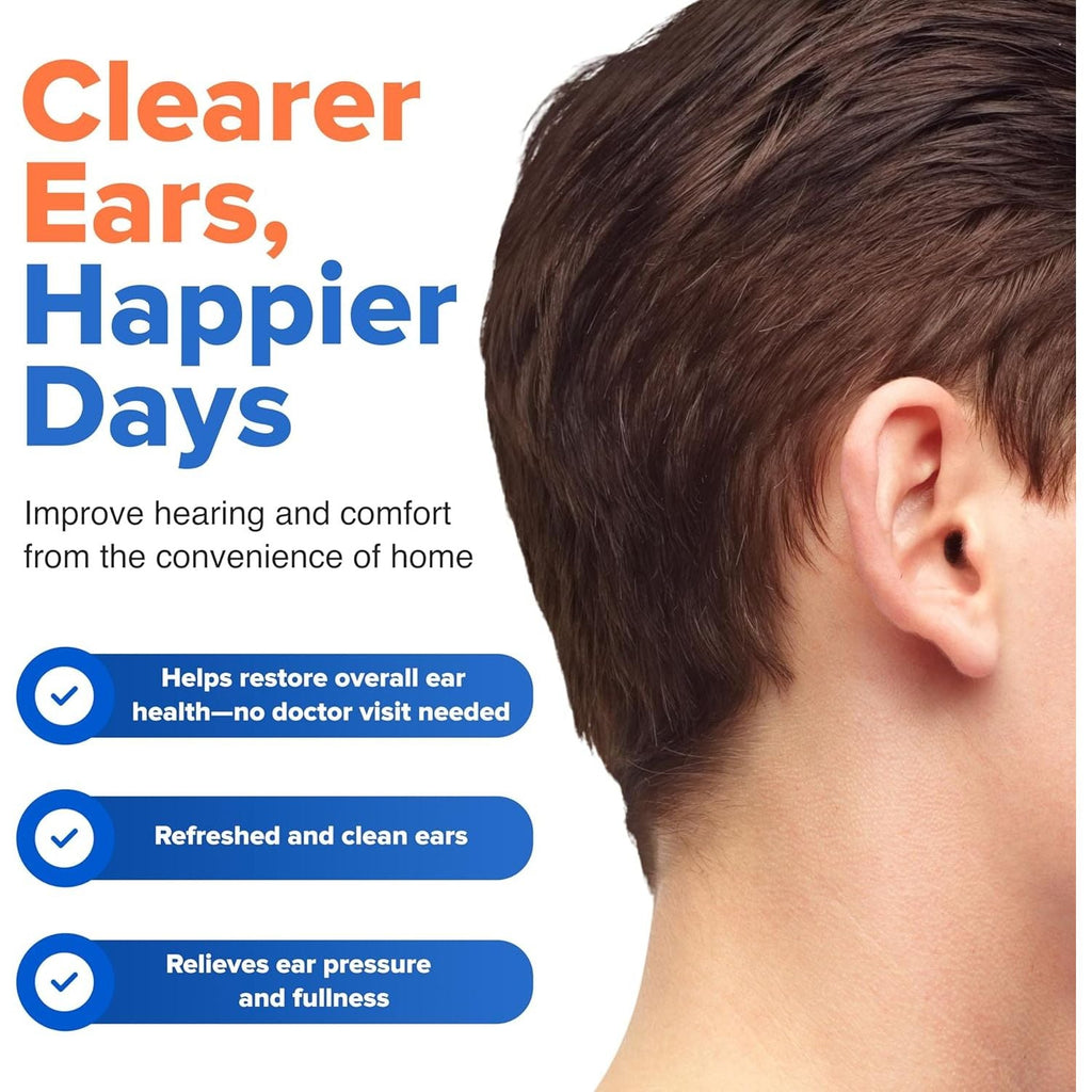 Buy now EarClear Rx Complete Ear Wax Removal & Cleaning Kit â€“ Safe, Gentle, Doctor-Recommended Ear Cleaning & Ear Wax Removal Kit for Adults & Kids â€“ Includes Bottle Washer, Basin & 20 Rigid & Flexible Tips at indiglob india