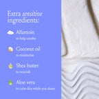 Billie Whipped Shave Cream - Ultra Gentle Protection - Fragrance-Free & Dermatologist-Approved - Designed for Sensitive Skin - 6.5 fl oz