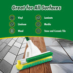 Libman Nitty Gritty Roller Mop Refills, Self Wringing, Sponge, 3 Replacement Heads Included