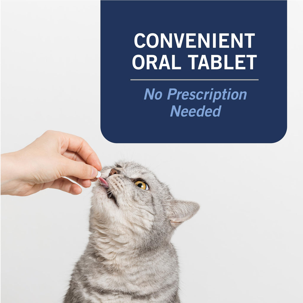 PetArmor CAPACTION Oral Flea Tablets Cats 2-25 lbs, Nitenpyram, 6-Dose