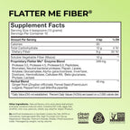 HUM Flatter Me Fiber Pineapple Passion Fruit Fiber Powder, 10 Servings | Prebiotics, Digestive Enzymes, Digestive & Gut Health Support for Women & Men, Vegan, Non-GMO