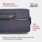 Buy now OPTP The Original McKenzie D-Section Lumbar Roll – USA-Made Low Back Lumbar Support Pillow for Office, Back Pillow for Car and Travel. The Preferred Lumbar Pillow of Physical Therapists. at indiglob india