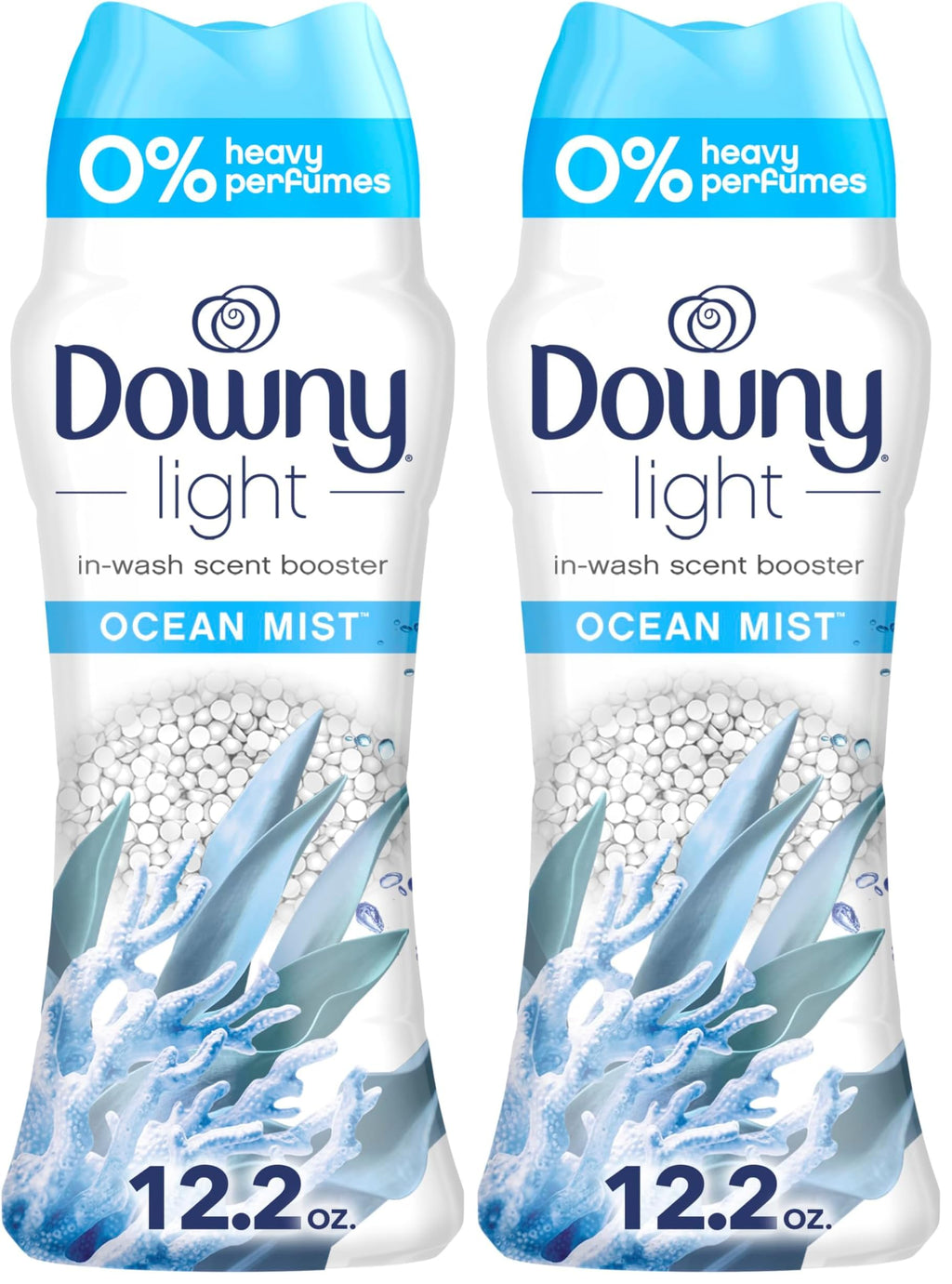 Buy now Downy Light Laundry Scent Booster Beads, Ocean Mist Scent, 24 OZ, In-Wash Fabric Beads Designed To Be Gentle With A Light Boost Of Scent, No Heavy Perfumes at indiglob india