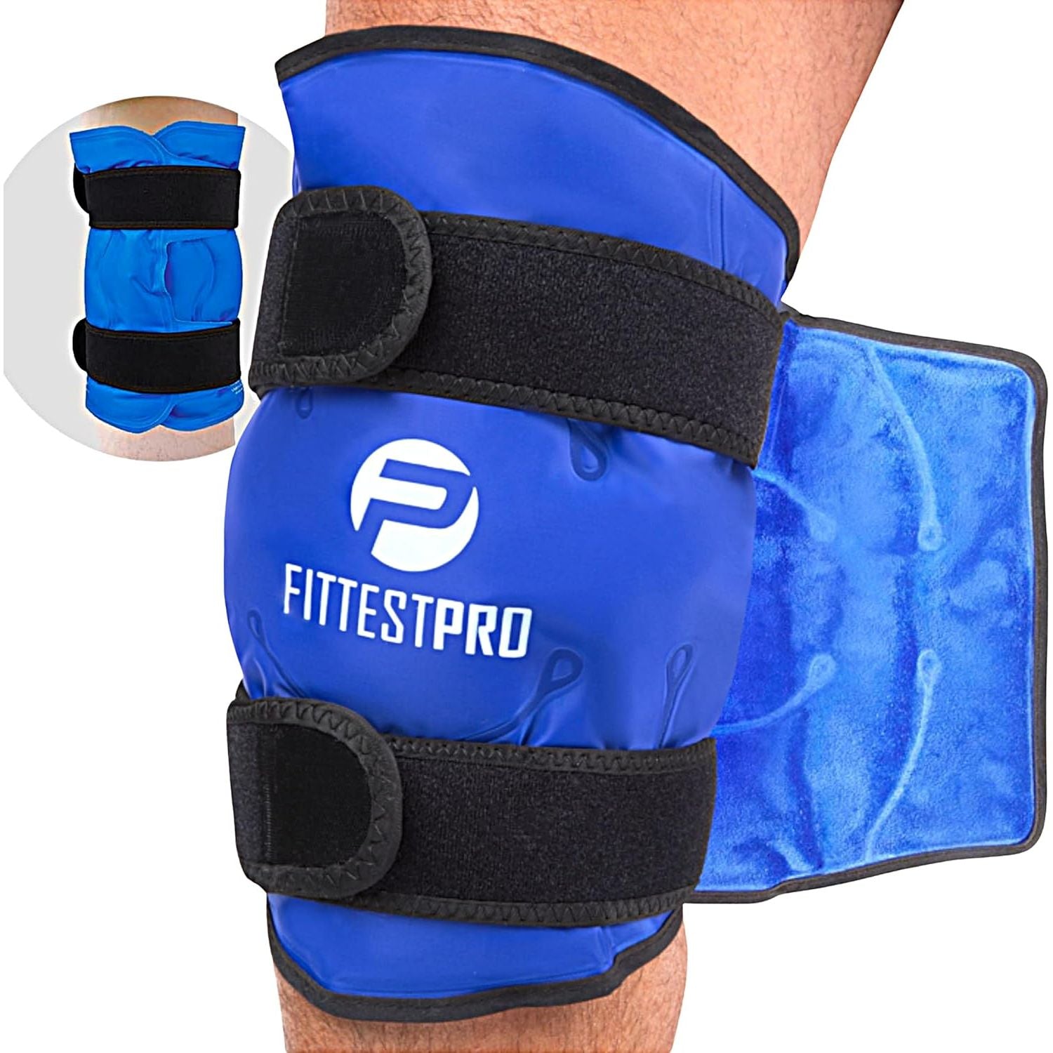 Buy now Shin Splint Ice Packs, HSA and FSA Eligible Reusable Hot and Cold Therapy Wrap | Leg or Calf Pain Relief | Advanced Soft Gel Technology | Freezable and Microwavable | Running Injuries & Recovery Knee XL at indiglob india