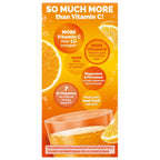 Emergen-C 1000mg Vitamin C Immune Support Powder, Super Orange, 10 ct | B Vitamins for Energy, Zinc and Manganese, Electrolytes, Natural Flavor, Caffeine Free, Portable
