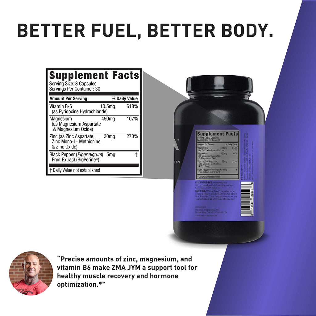 Omega JYM Fish Oil Supplement for Men & Women, EPA, DHA, DPA - 120 Softgels | Vitamin B6 Complex, Sleep & Muscle Recovery, BioPerine Enhanced Absorption, Vegetarian Capsule Formula