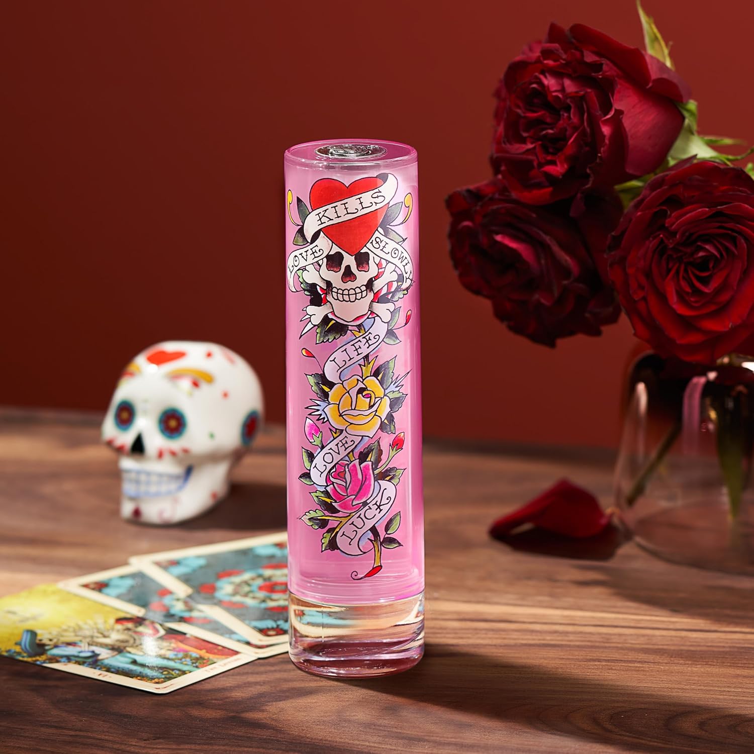 Buy now Ed Hardy Perfume for Women, Eau De Parfum Spray with Warm Amber Notes, 3.4 fl oz at indiglob india