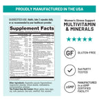 NatureWise Multivitamin for Women + Stress Support with Organic Whole Foods & Natural Minerals - B-Complex + Vitamin C + D3 K2 for Immunity, Hair, Skin & Nails - Non-GMO - 60 Capsules[30-Day Supply]