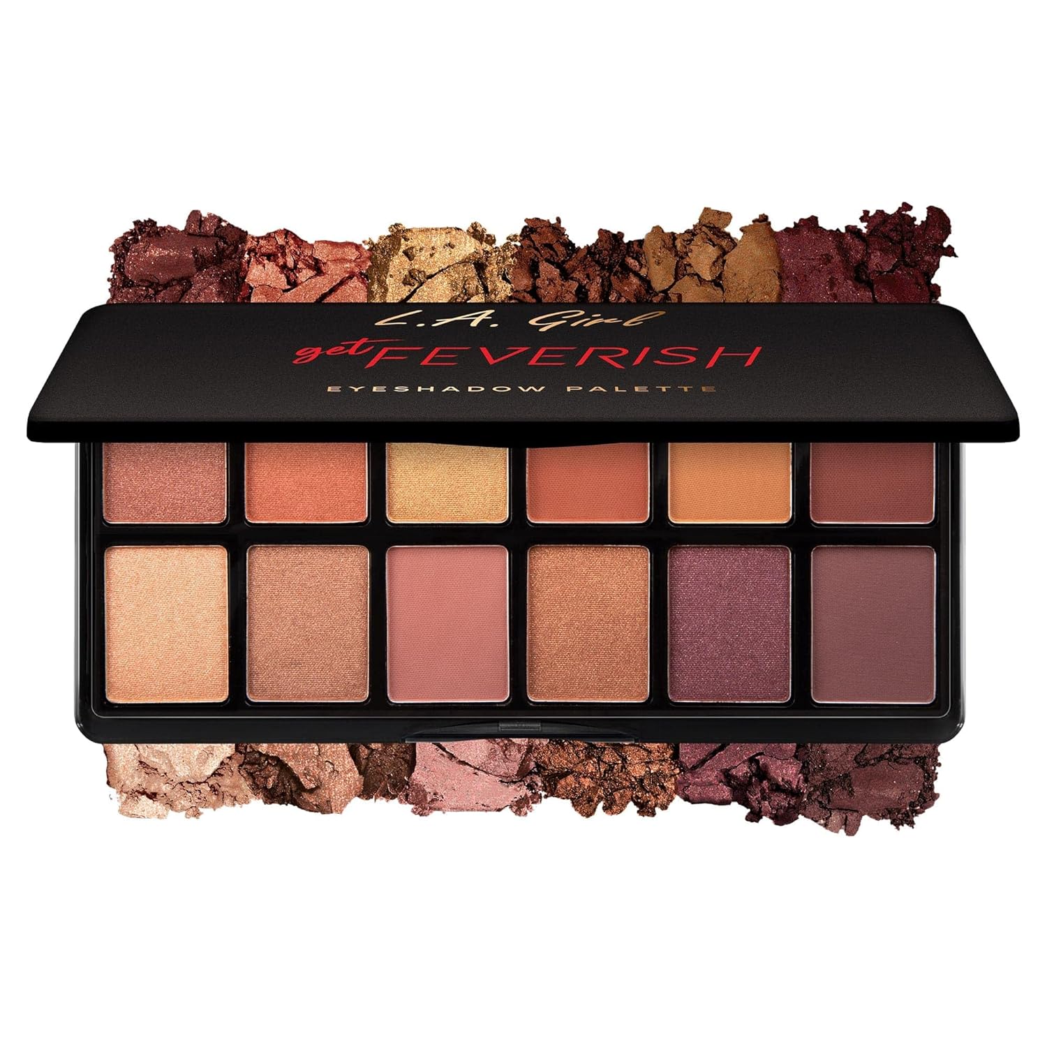 Buy now L.A. Girl Fanatic Eyeshadow Palette, The Nudist GES418 Get Feverish at indiglob india