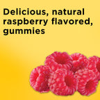 Nature Made Iron 18 mg per Serving Gummies with Vitamin C, 60 Gummies | Iron Supplement for Red Blood Cell Support, Vitamin C Helps with Iron Absorption, Raspberry Flavor, 30 Day Supply