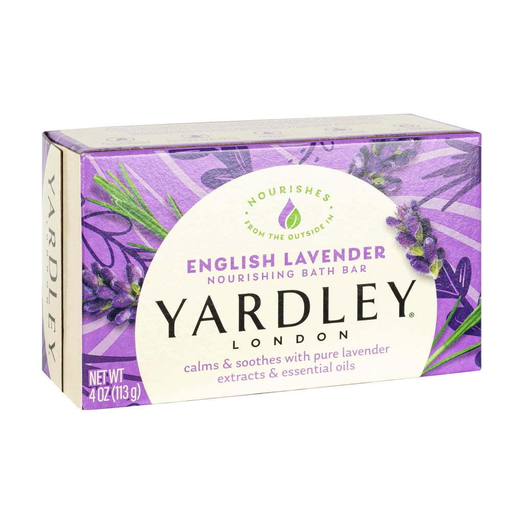 Buy now Yardley London English Lavender Naturally Moisturizing Bath Bar, 4 ounce at indiglob india